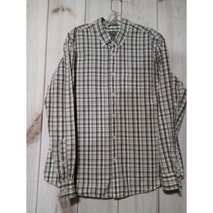 Eddie Bauer Shirt Men's Large Button Front Long‎ sleeve